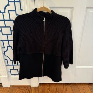 Chico’s sweater zip-up